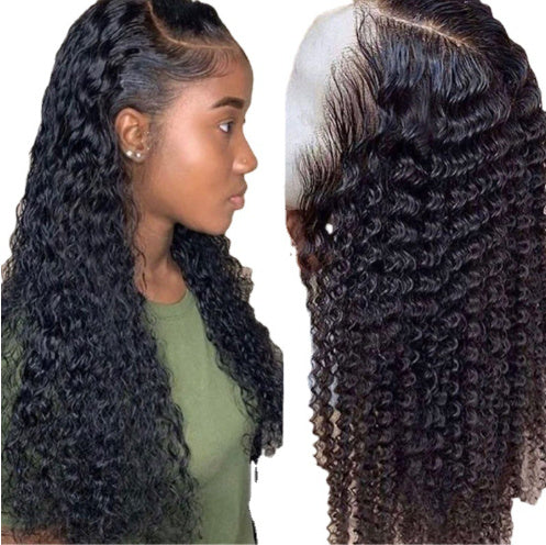 Brazilian Curly Lace Front Human Hair Wigs