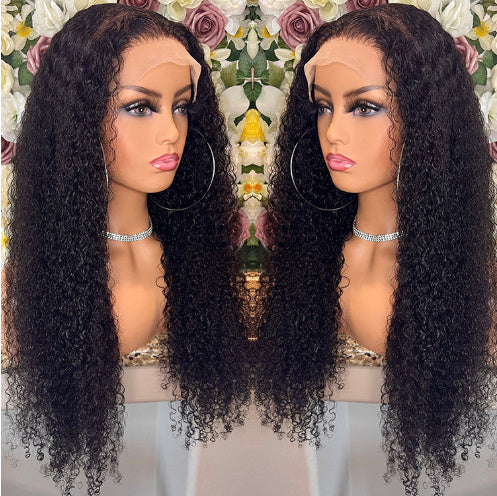 Brazilian Curly Lace Front Human Hair Wigs