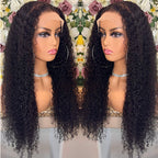 Brazilian Curly Lace Front Human Hair Wigs